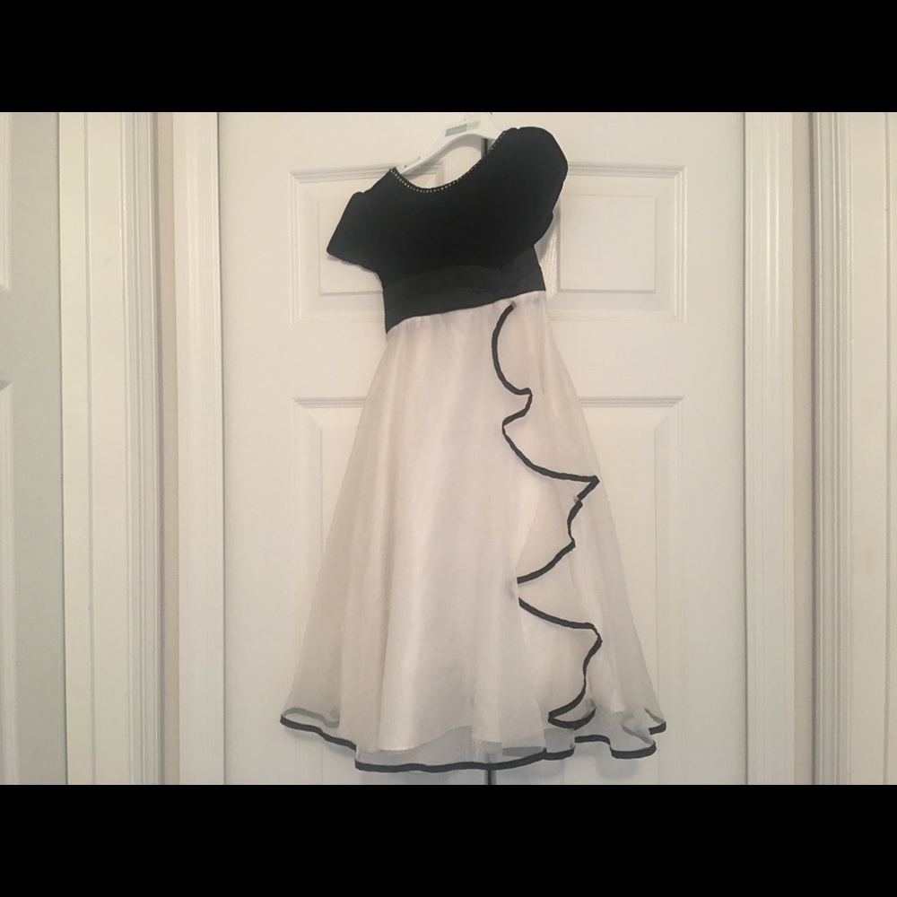 Girls Little Miss Winter Formal Dress